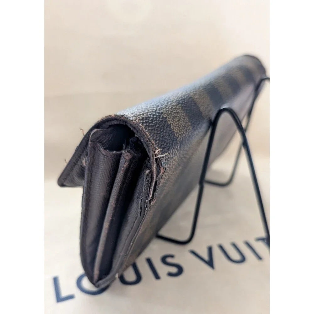 Louis Vuitton Damier Portefeuille Sarah CA4038 Long Wallet